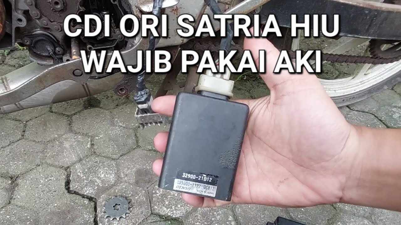 SATRIA HIU TROBEL! BISA NYALA TAPI GAK BISA DI GAS GIMANA SOLUSINYA?
