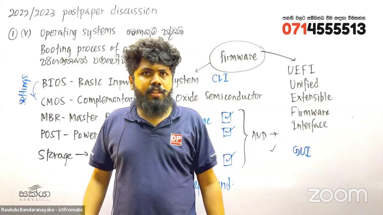 Grade 11 ICT Paper Class - Restarting after a long time (2022/2023 OL ICT pastpaper discussion)