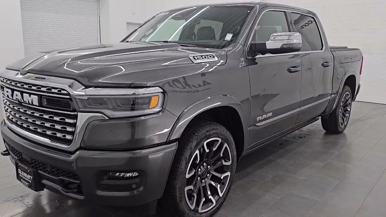 2026 Ram 1500 Limited Granite Crystal Metallic Clearcoat New. walk around for sale in Fond Du Lac, W