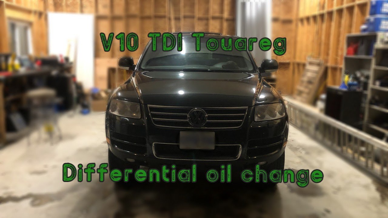 7L/T1 V10 TDI Touareg Differential service