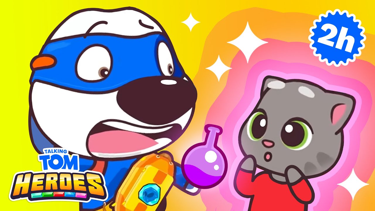 Magic Baby Potion 🍼 Talking Tom Heroes Compilation