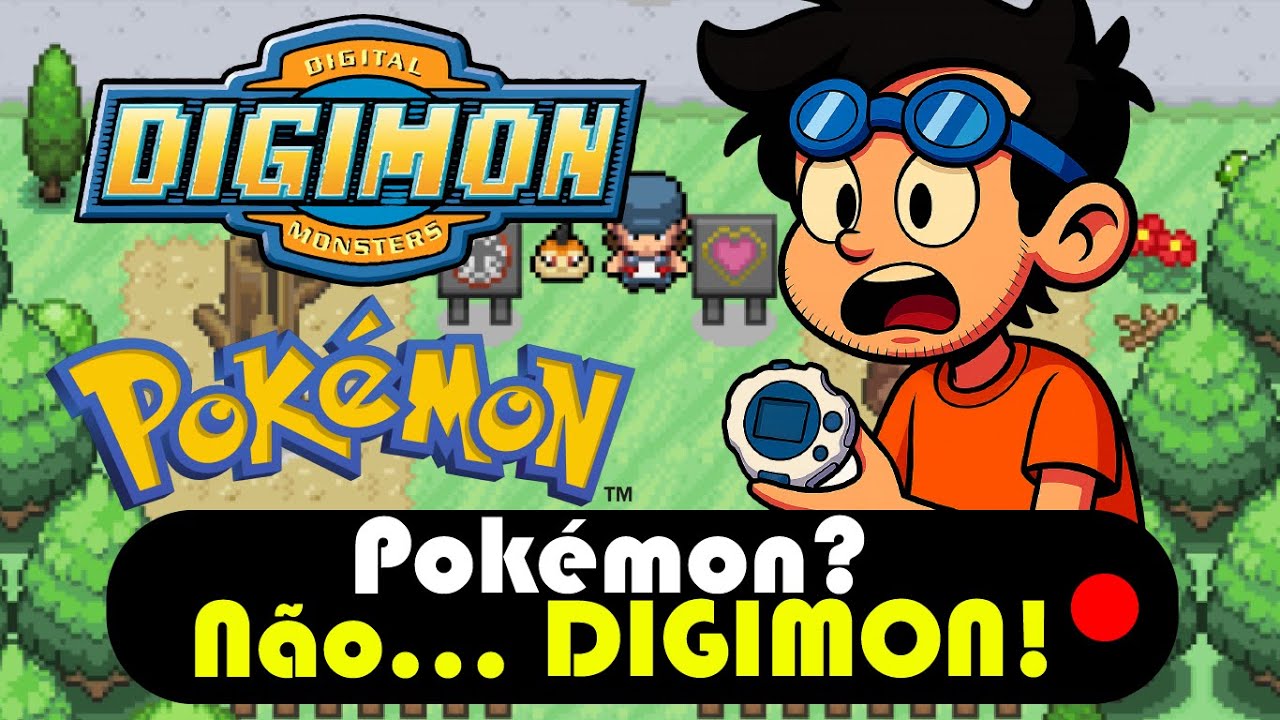 🔴 Digimon New World – Pokémon com Digimon?! Como funciona?!