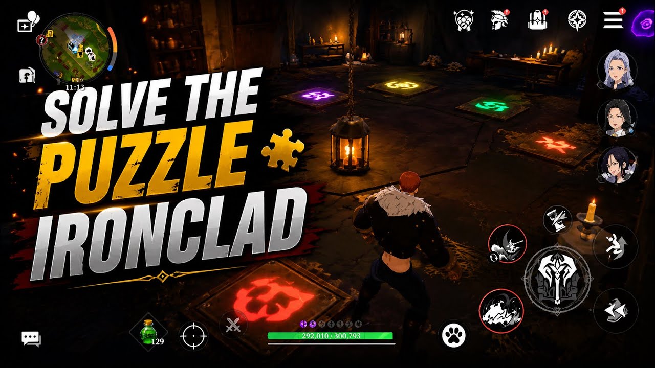 SOLVE THE FLOOR PANEL PUZZLE | Ironclad Security? | The Seven Deadly Sins: Origin Quest Guide