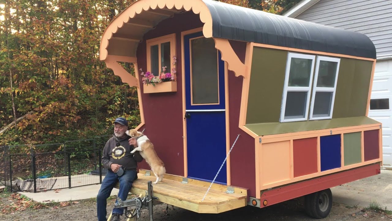 Gypsy Wagon...Vardo Timelapse Start to Finish