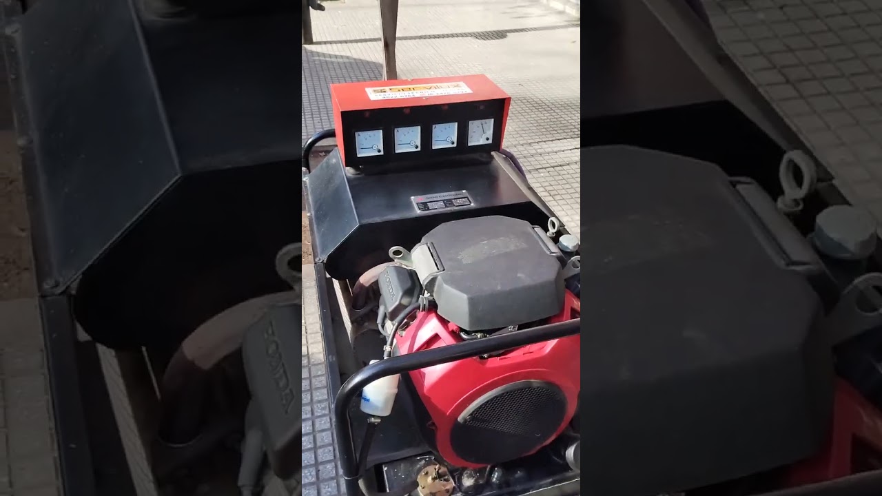 reparación y mantenimiento de grupo electrógeno honda GX 690