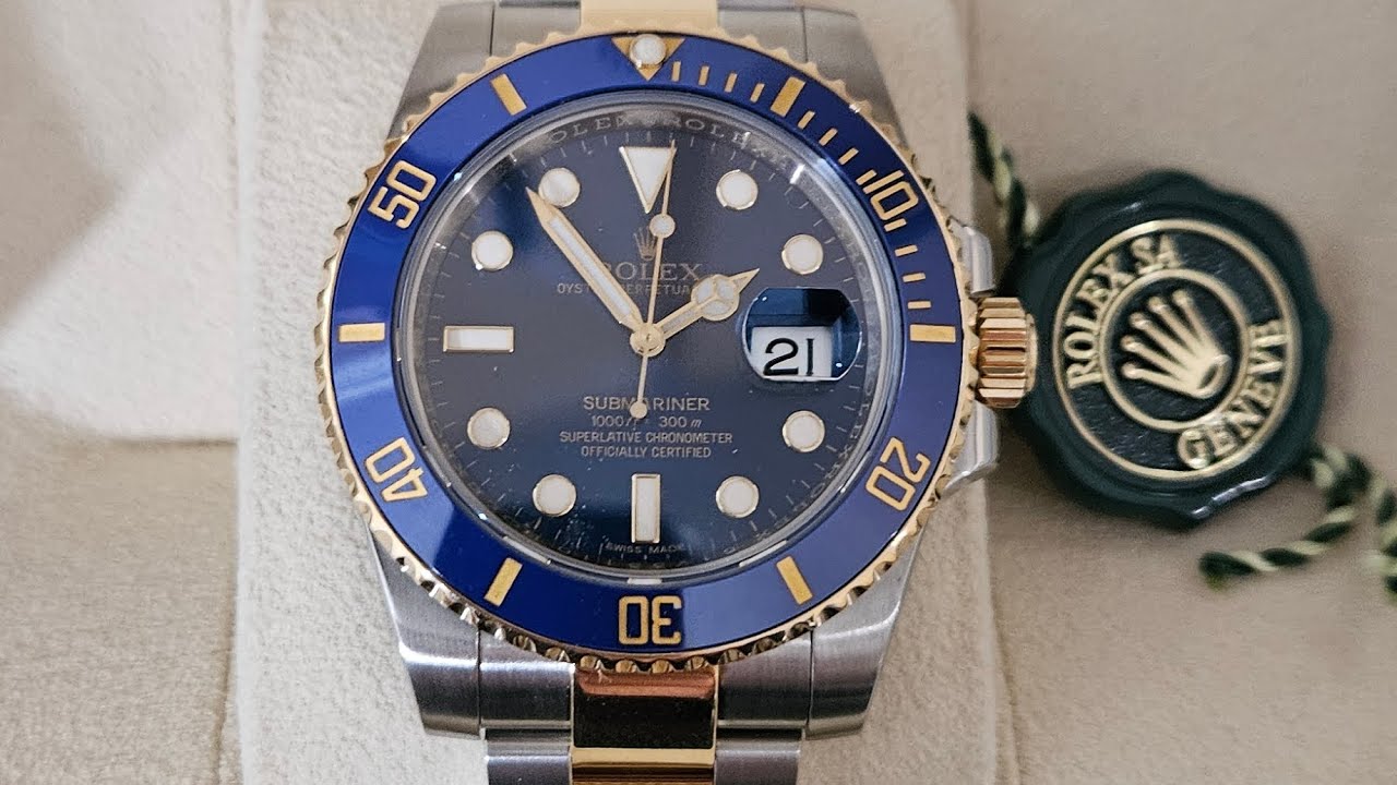 Rolex 116613LB Submariner Bluesy