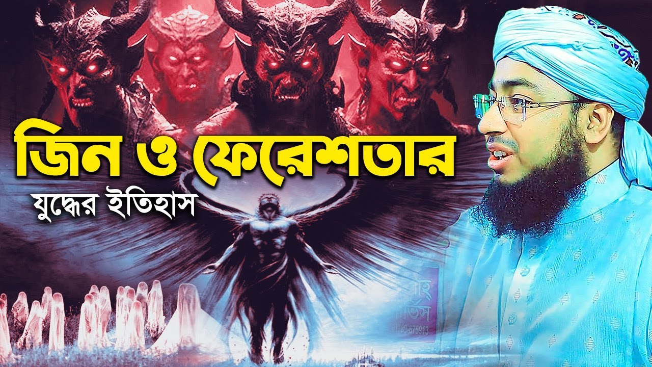 জিন ও ফেরেশতার যু'দ্ধে'র ইতিহাস | Mufti jahirul islam foridi