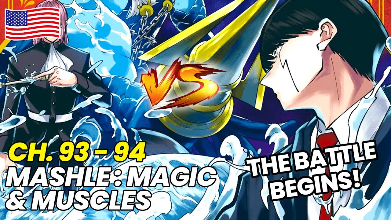 Mash vs Domina! Overwhelming Magic vs OP Muscles! | Mashle Chapter 93 to 94 Manga Recap