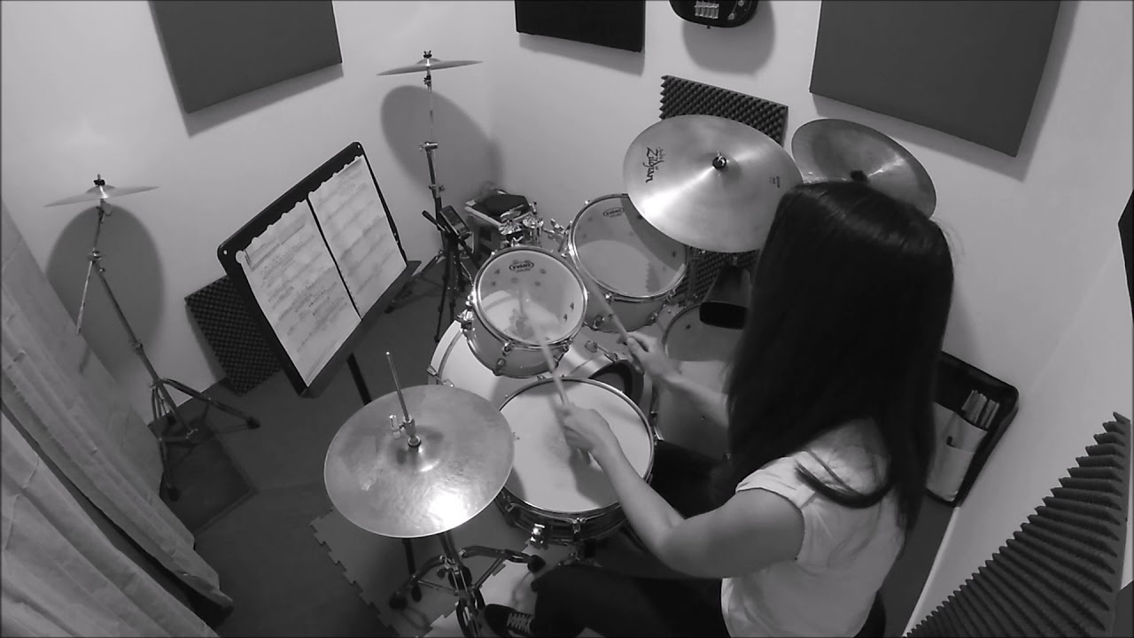 Anna Eleftherou - Afrocuban medley for drumset (F. Malabe & B. Weiner)