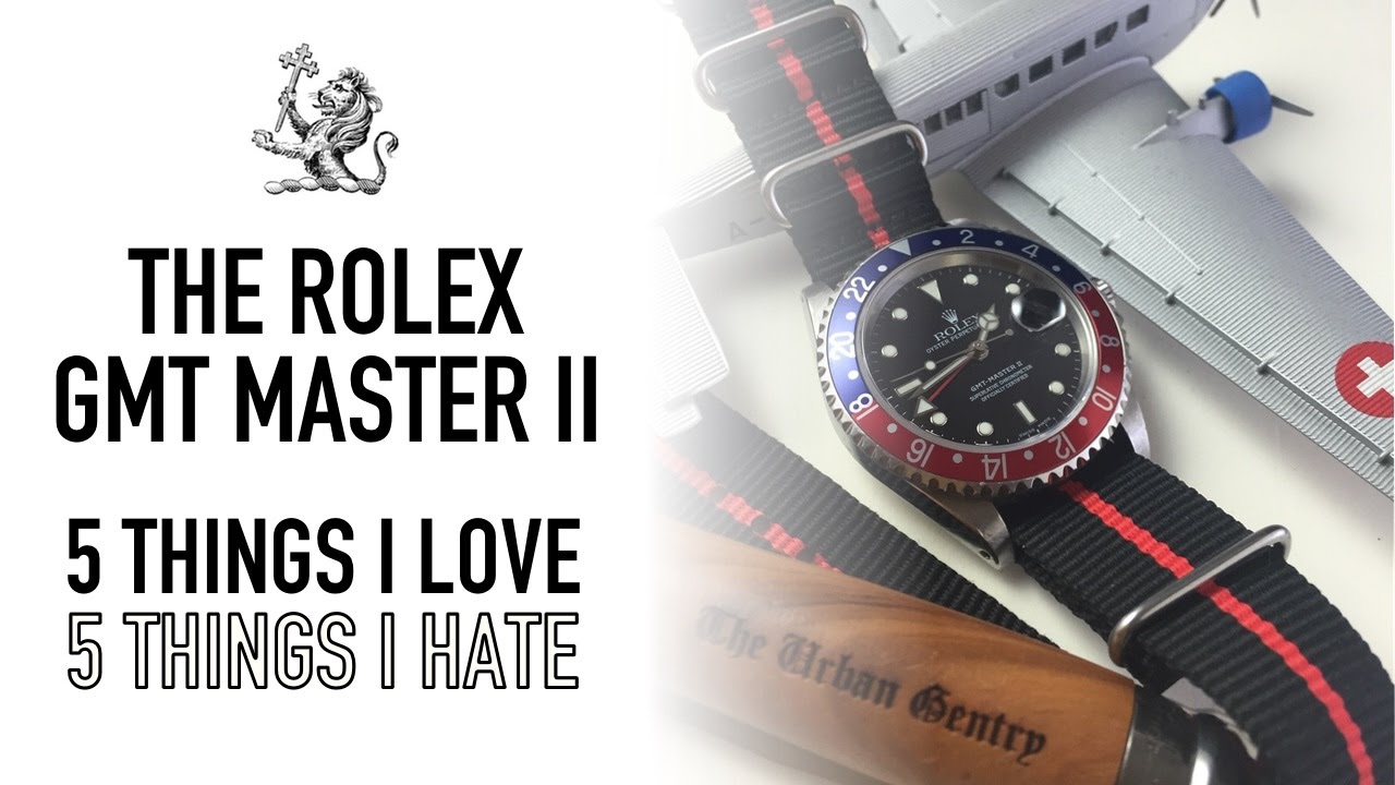The Rolex GMT Master II 