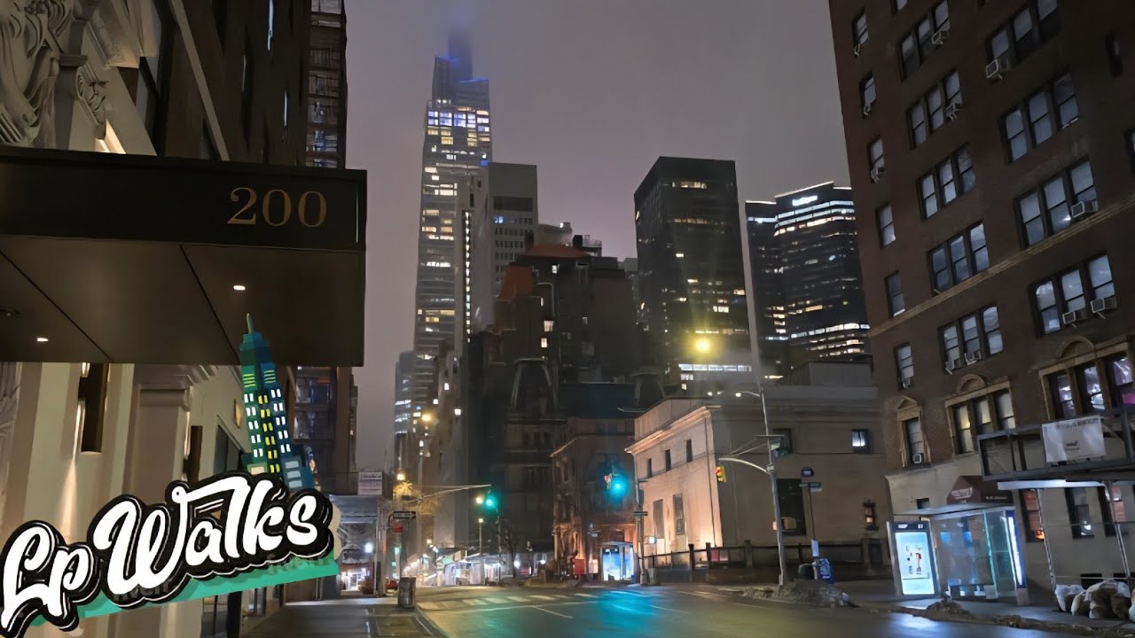 LPWalks Live Late Night Walk New York City🗽(February 19, 2026)