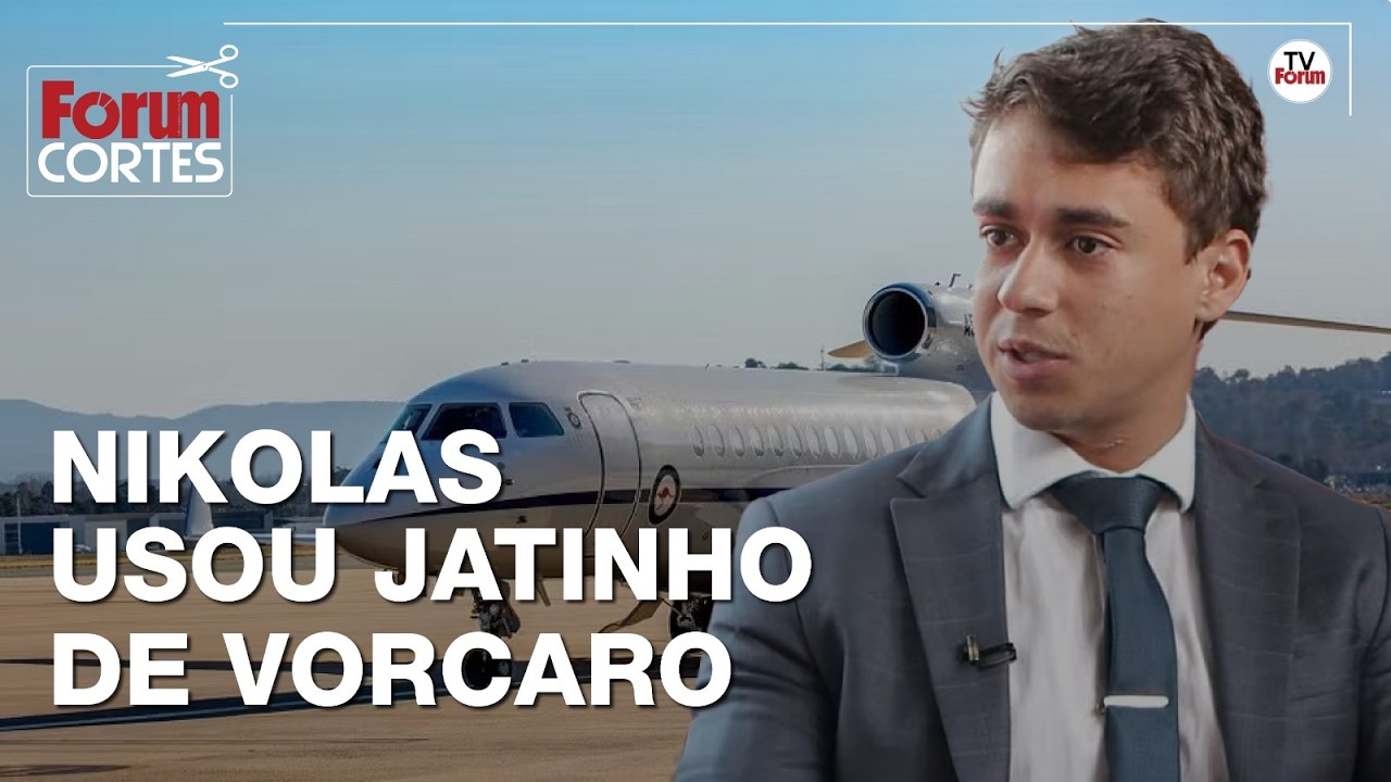 Nikolas fez campanha para Bolsonaro em jatinho do dono do Banco Master