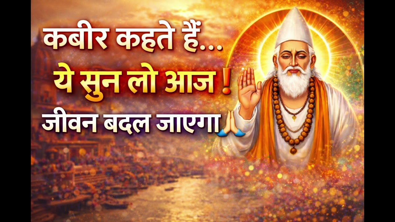 कबीर कहते हैं… ये सुन लो आज ❗ जीवन बदल जाएगा 🙏 | Kabir Amrit Vani | Motivational Bhajan 2026