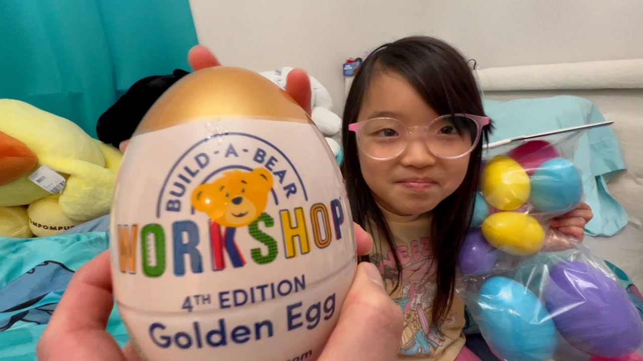 EASTER EGG Hunt for Build-A-Bear Workshop GOLDEN Egg and Easter EGG
