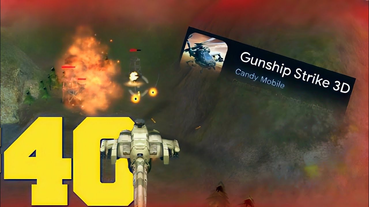 Offline Gunship Strike 3D – Modern Helicopter Battle Simulator