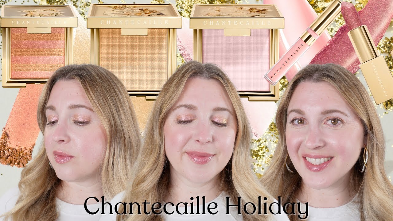 CHANTECAILLE Holiday - The  ENTIRE Precious Metal Collection - Best Blur Powder Yet!