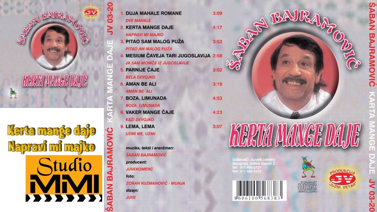 Saban Bajramovic - Kerta mange daje