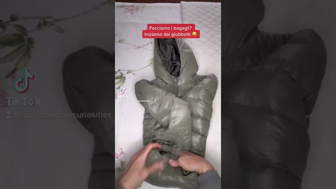 Come compattare un piumino per metterlo in valigia