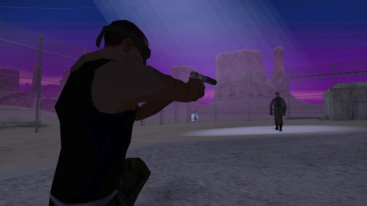 Perfect stealth in the Black Project mission in GTA San Andreas 👀