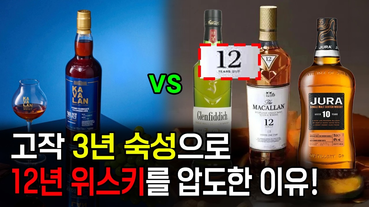 대만 위스키의 역습, 3년 숙성이 12년 숙성을 압도한 의외의 이유 (ft. 카발란)