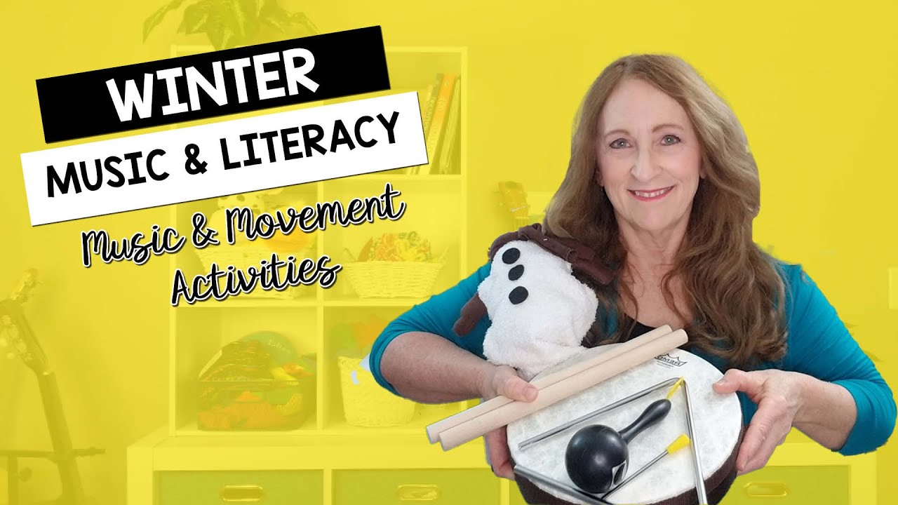 Snowman Winter Music  and Literacy Activities| Winter Music Lesson Tutorial