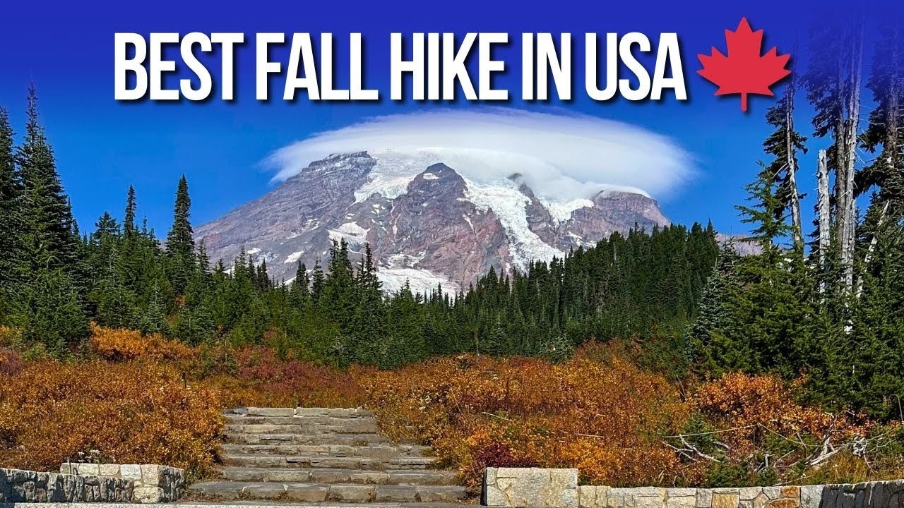 Mount Rainier Skyline Trail in Fall 🍁 | Scenic Views  | India to USA Travel