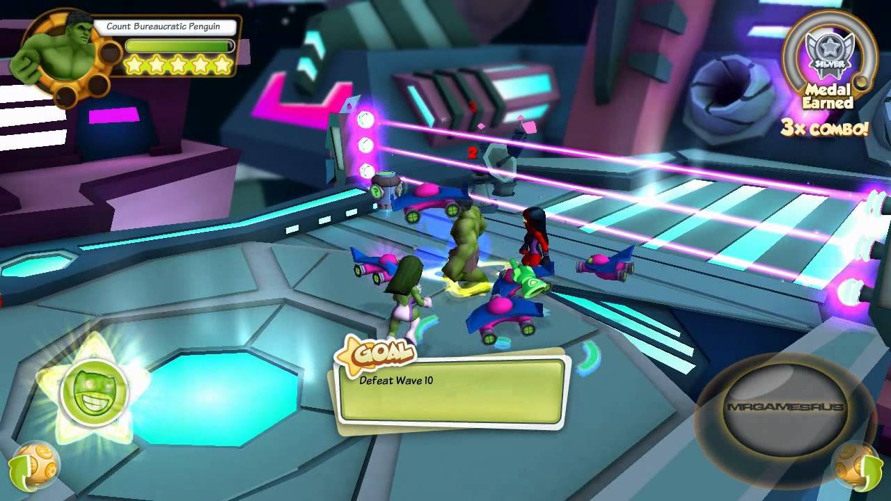 Marvel Super Hero Squad Online Avengers Hulk Gameplay- HD