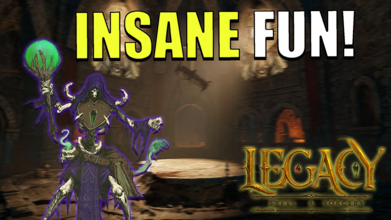 Маг — это АБСОЛЮТНАЯ МЕТА в Legacy: Steel & Sorcery — и это ОГОНЬ!