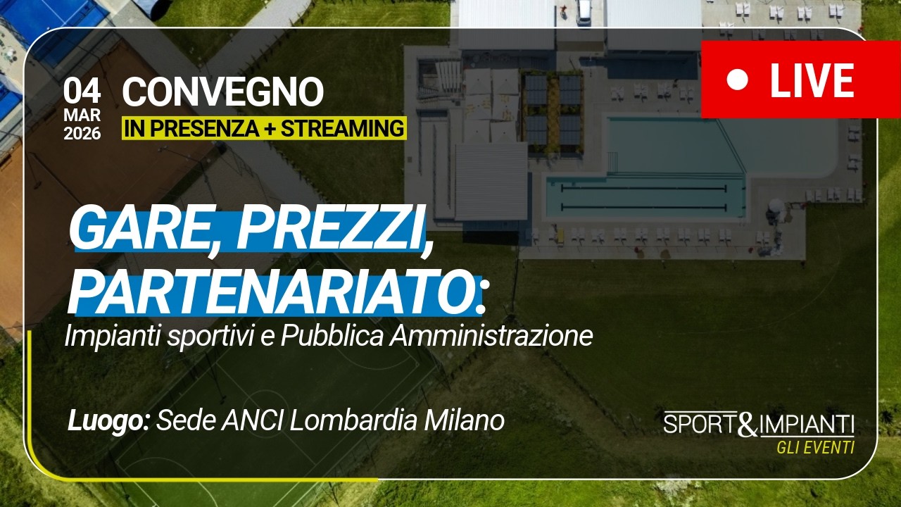 Gare, prezzi, partenariato: impianti sportivi e Pubblica Amministrazione | Convegno completo