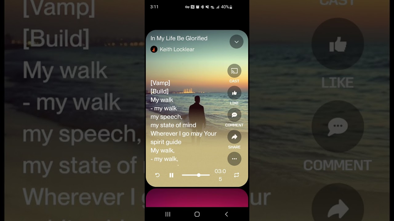 In My Life Be Glorified 