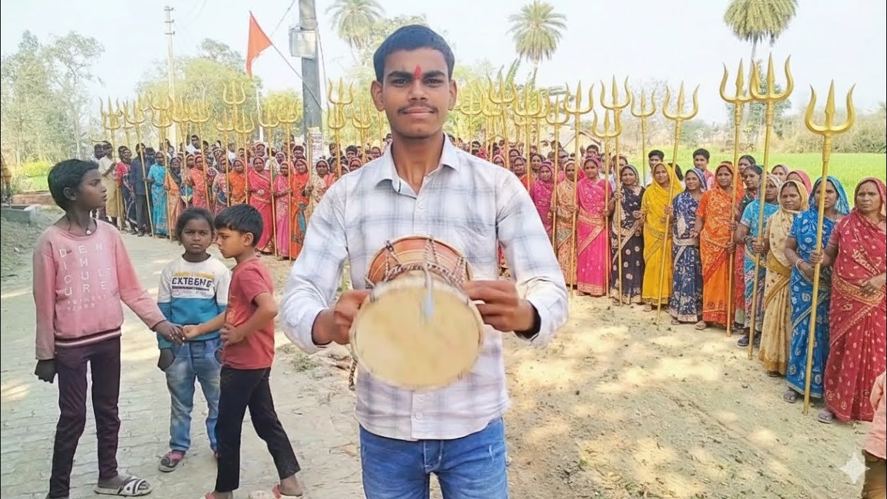 Aaj pura gaon bhakti mein doob Gaya 🙏 आज पूरा गाँव भक्ति में डूब गया! (Vlog)