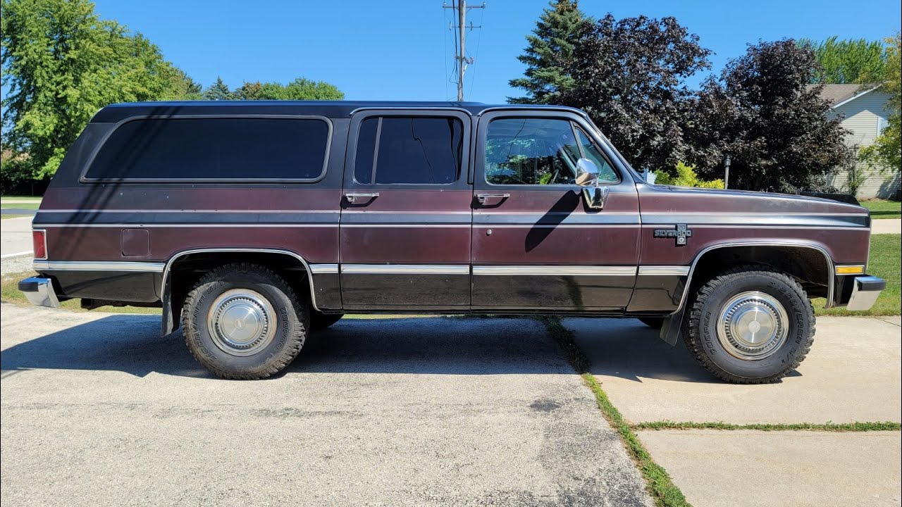 1987 Chevy Suburban 3/4 тонны 2WD 454 автомат
