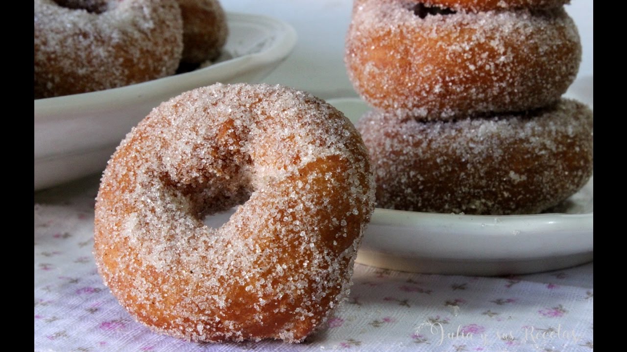 Rosquillas de naranja| Super ESPONJOSAS Y RICAS!!