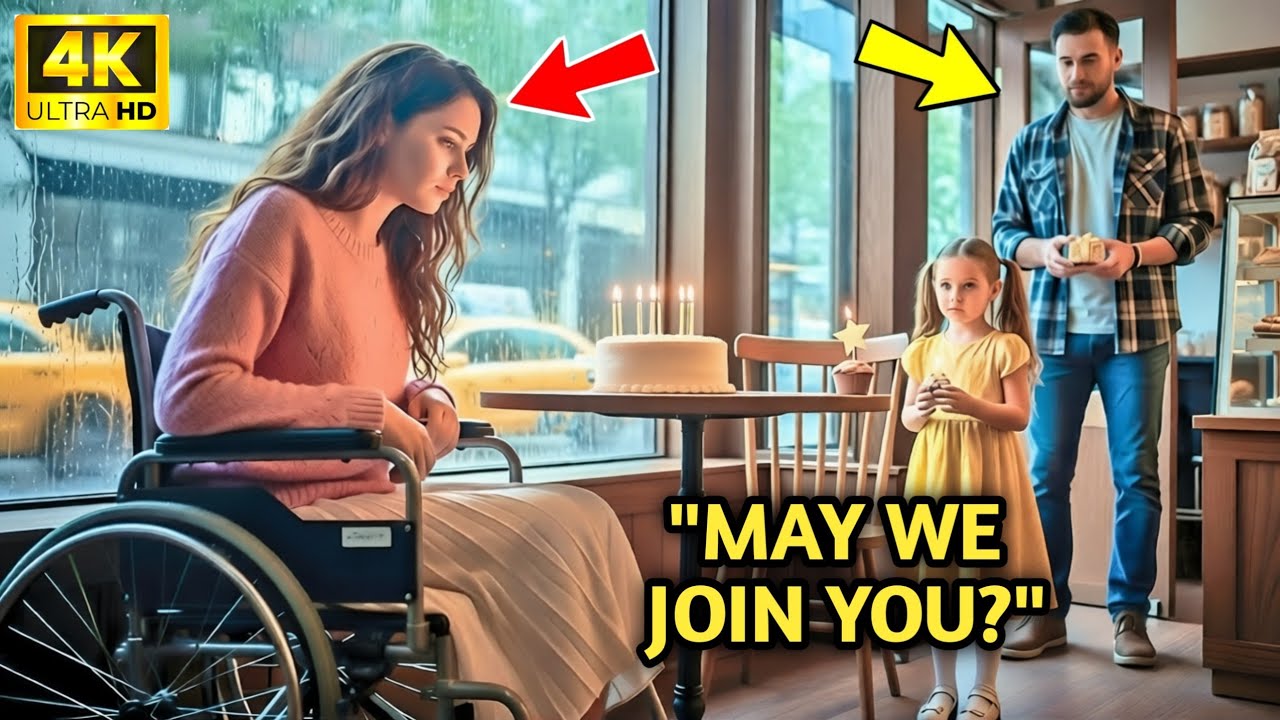 CEO’s Paralyzed Daughter Sat Alone at Her Birthday Cake—Until a Single Dad Said 'Can We Join You'