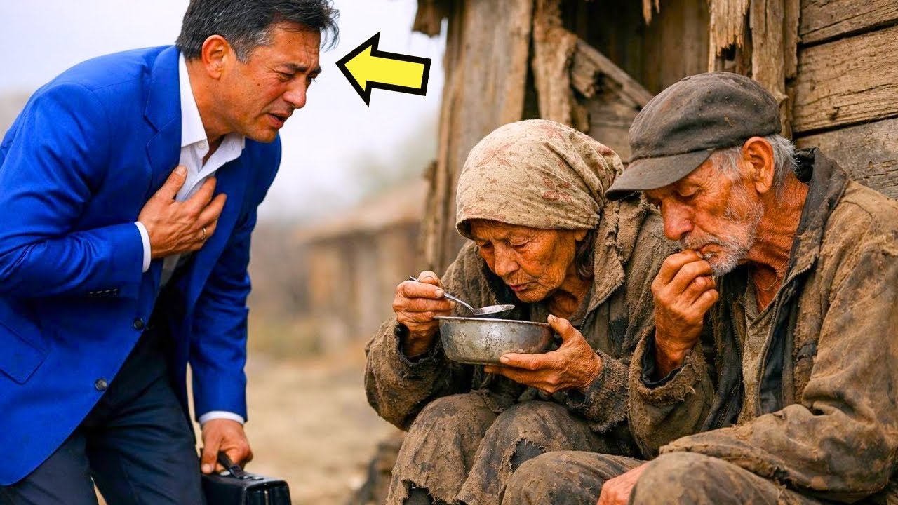 BILLONARIO VIAJA AL EXTRANJERO… PERO CUANDO REGRESA SE DESMORONA EN LÁGRIMAS CON LO QUE VE