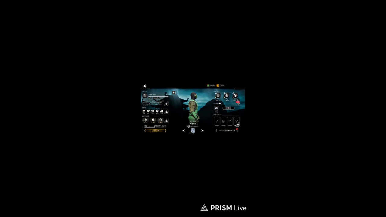 Live streaming MORTAL KOMBAT mobile game