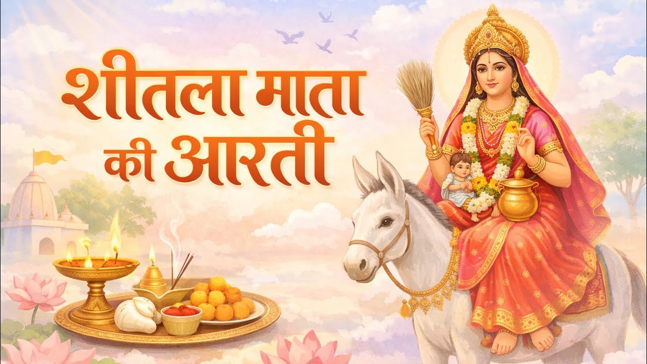 Sheetla Mata ki arti शीतला माताकीआरती#longvideo#bhakti 