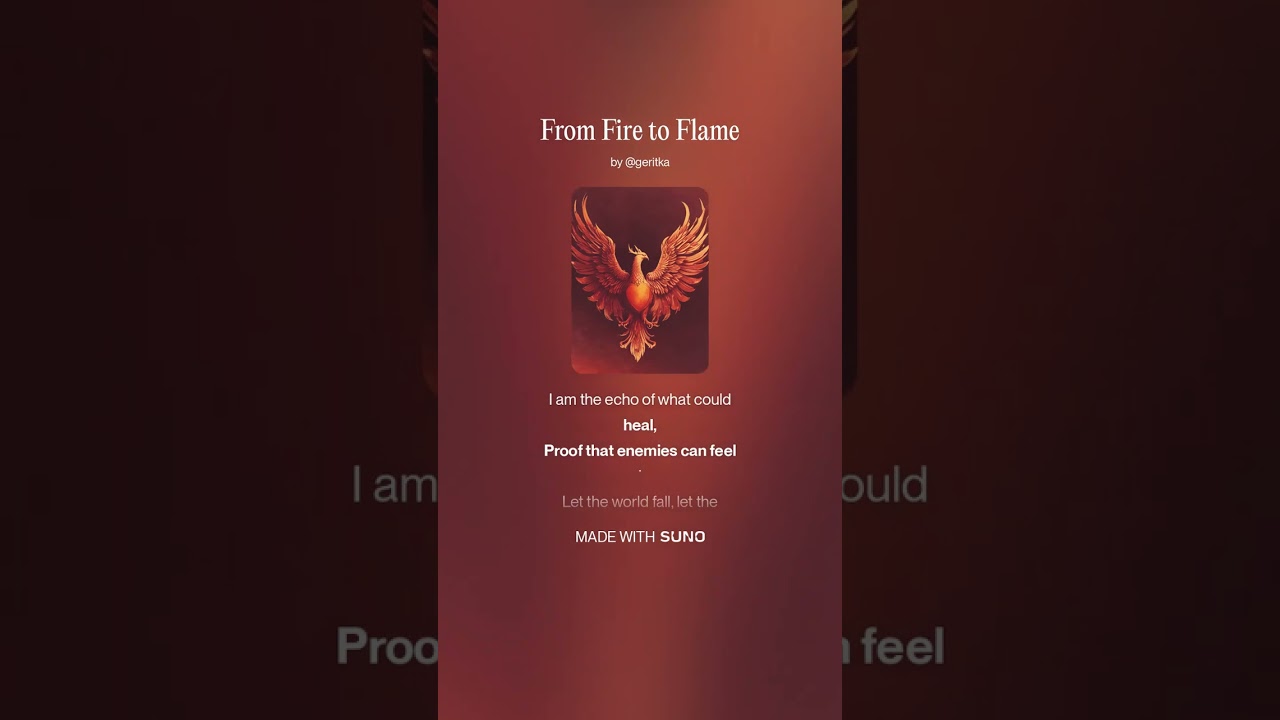 From Fire to Flame 🔥 (Original Song Lyrics) | Lyric Zone Nation