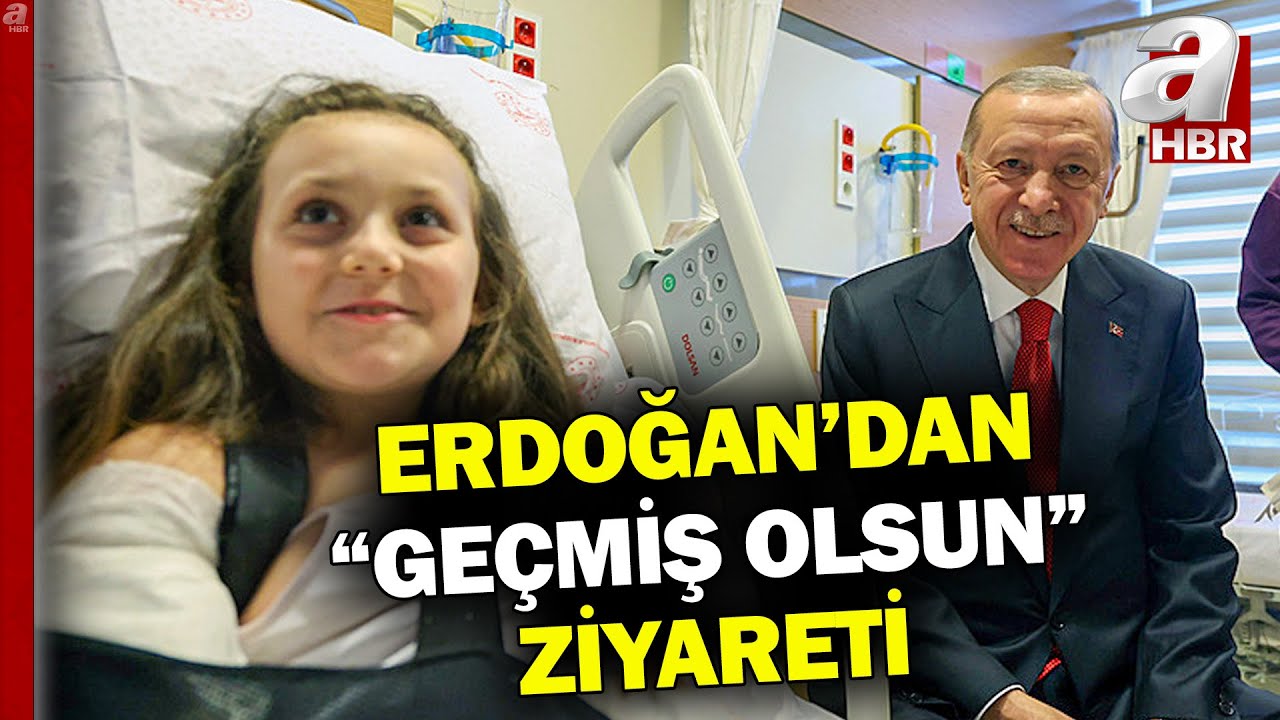 Başkan Erdoğan TIR kazasında yaralanan öğrencileri hastanede ziyaret etti | A Haber