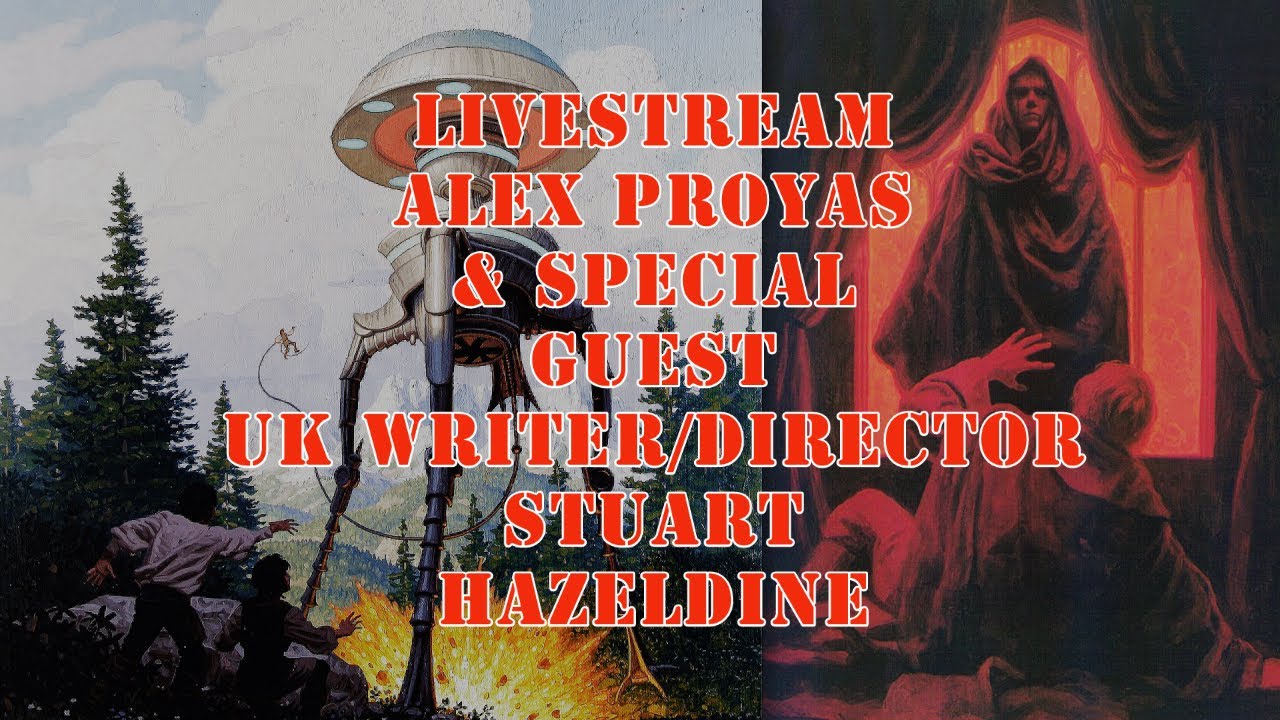 Alex Proyas Livestream with special guest UK writer/director Stuart Hazeldine