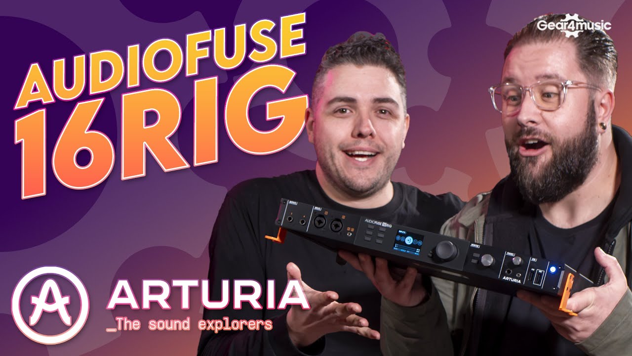 Почему аудиоинтерфейс Arutria Audiofuse 16 Rig так хорош? | Gear4music Synths & Tech