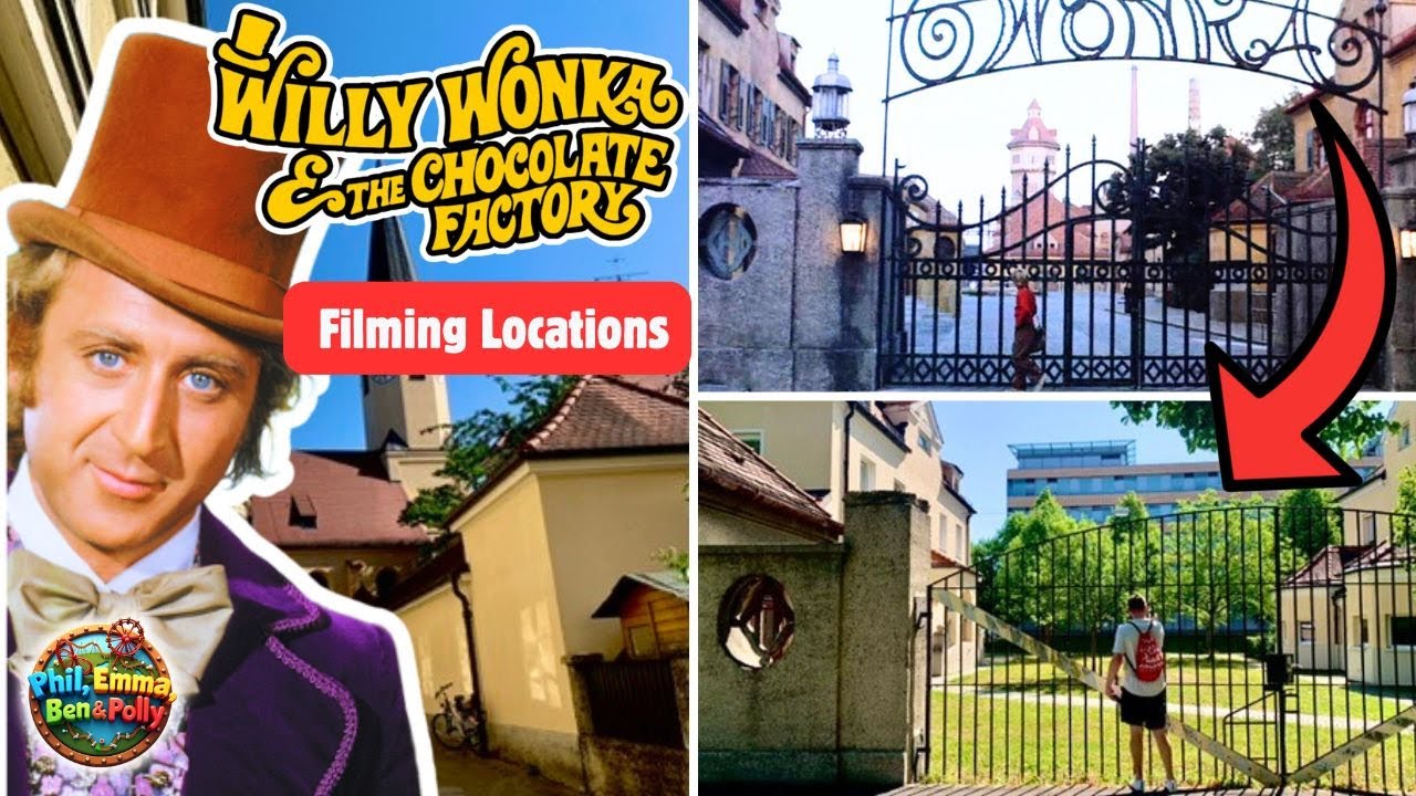 Willy Wonka (1971) - FILMING LOCATIONS - 54 YEARS LATER - Munich Germany