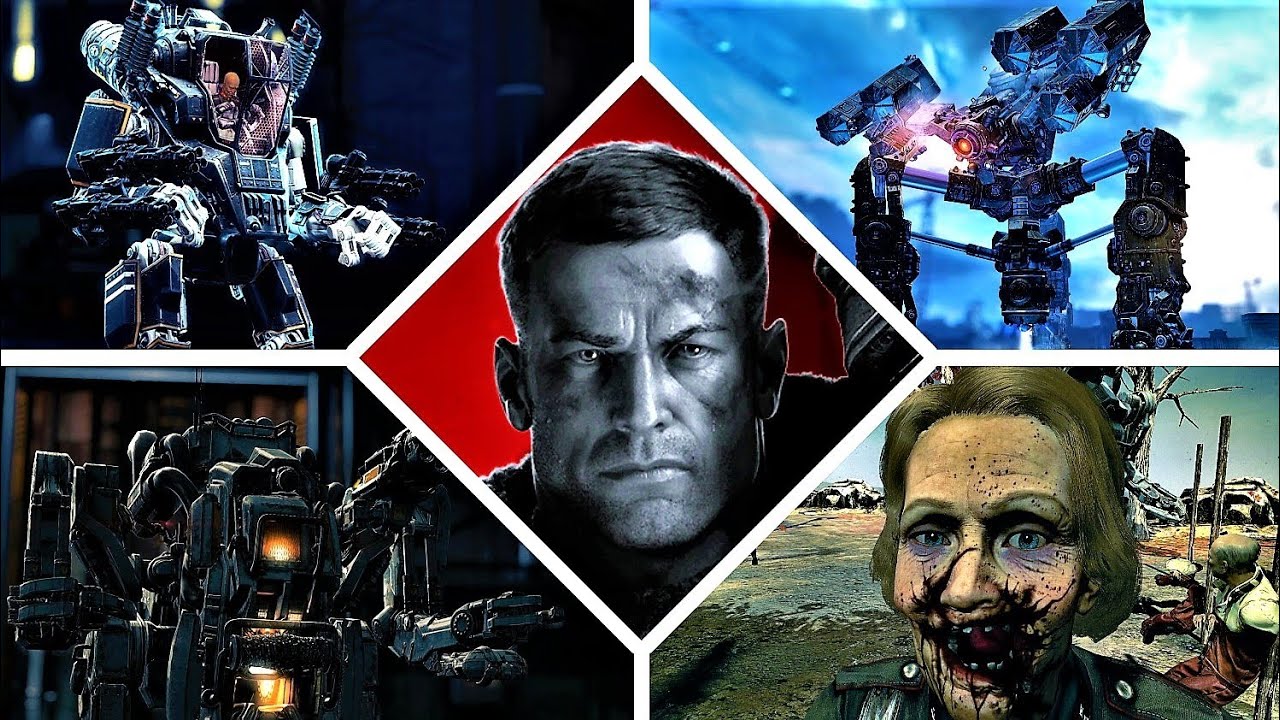 Wolfenstein The New Order :➤ ВСЕ БОССЫ  [ На английском, Сложность Максимальная, 4K60ᶠᵖˢ UHD ]