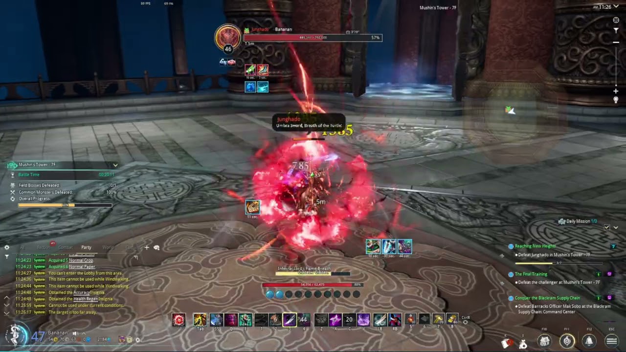 [BnS NEO] Assassin F7 Junghado Clear