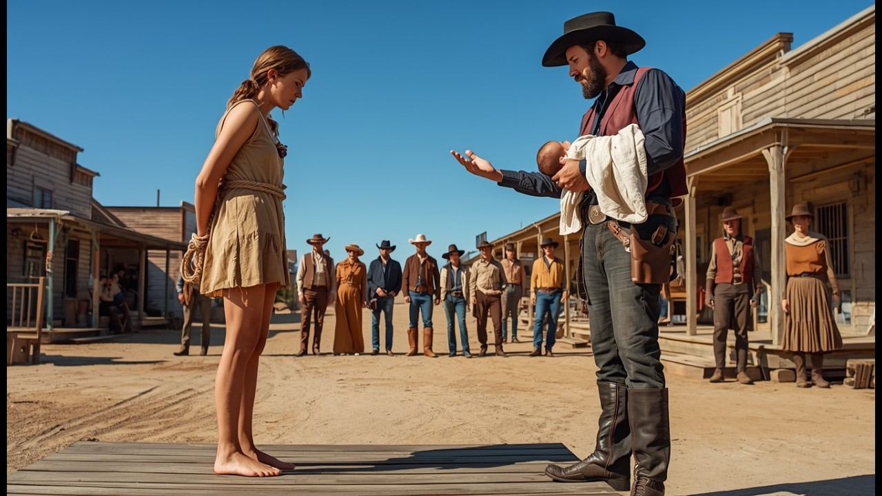They Sold a Widow for Being Childless — But a Rancher With a Young Girl Begged, ‘Stay With Us