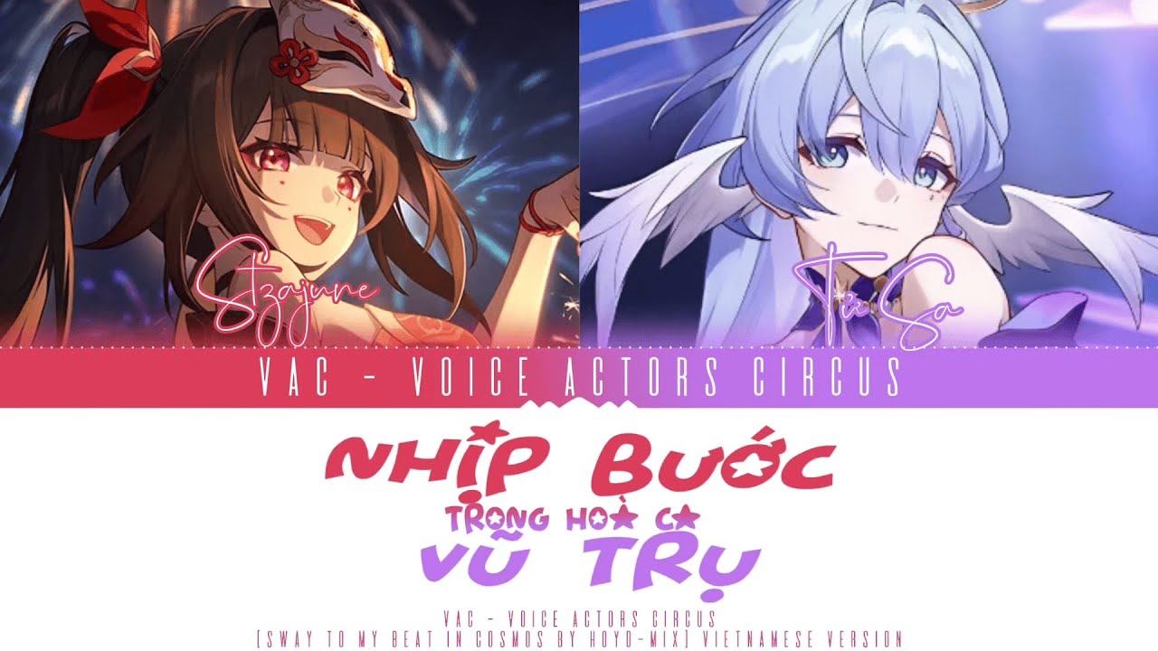 Nhịp Bước Trong Hoà Ca Vũ Trụ - Sway To My Beat In Cosmos bản Việt hoá (Color Coded)