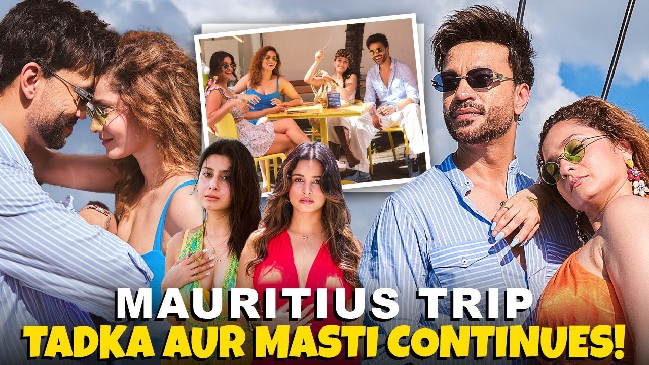 Isha Malviya, Chetna Pande & Nishank Ke Saath Beach Vibes In Mauritius @ANVI