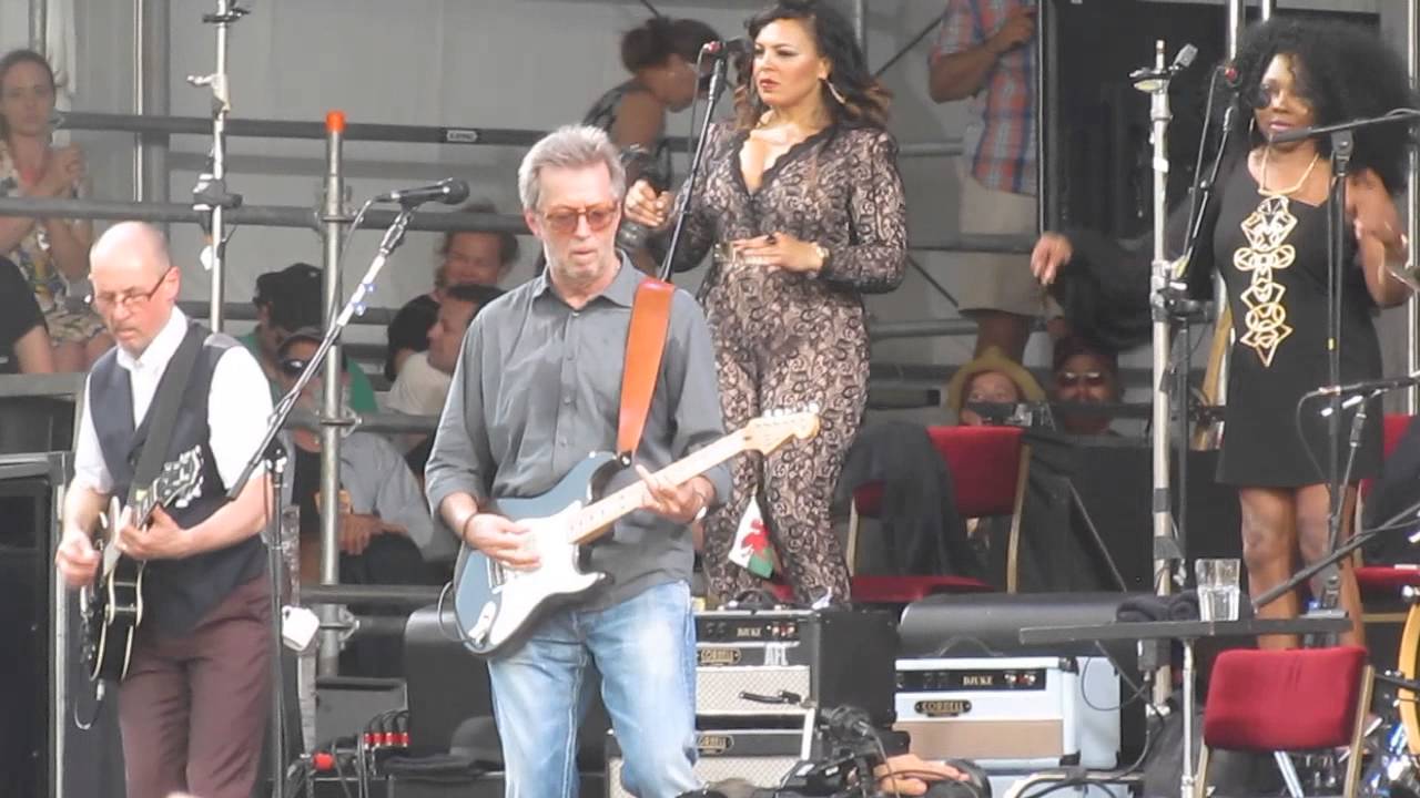 Eric Clapton Performing Cocaine at 2014 JazzFest
