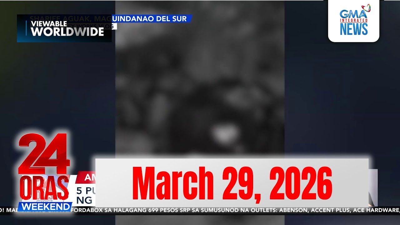 24 Oras Weekend Express: March 29, 2026 [HD]