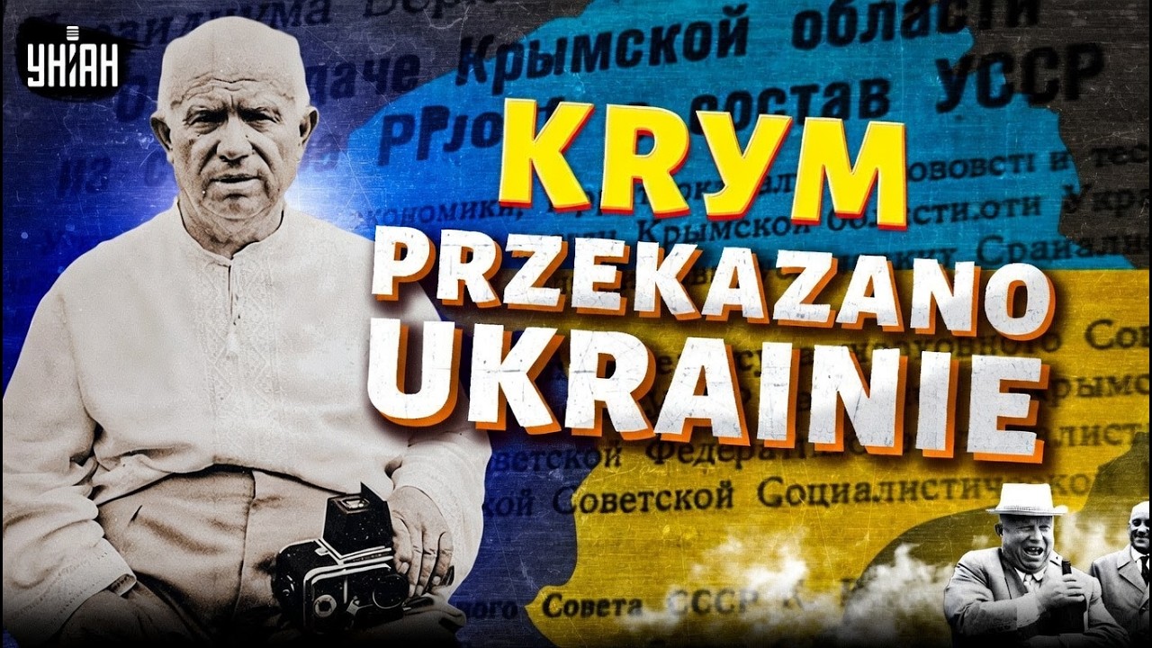 Krym oddano Ukrainie! Sekretne archiwa Kremla. To na pewno nie jest Rosja!